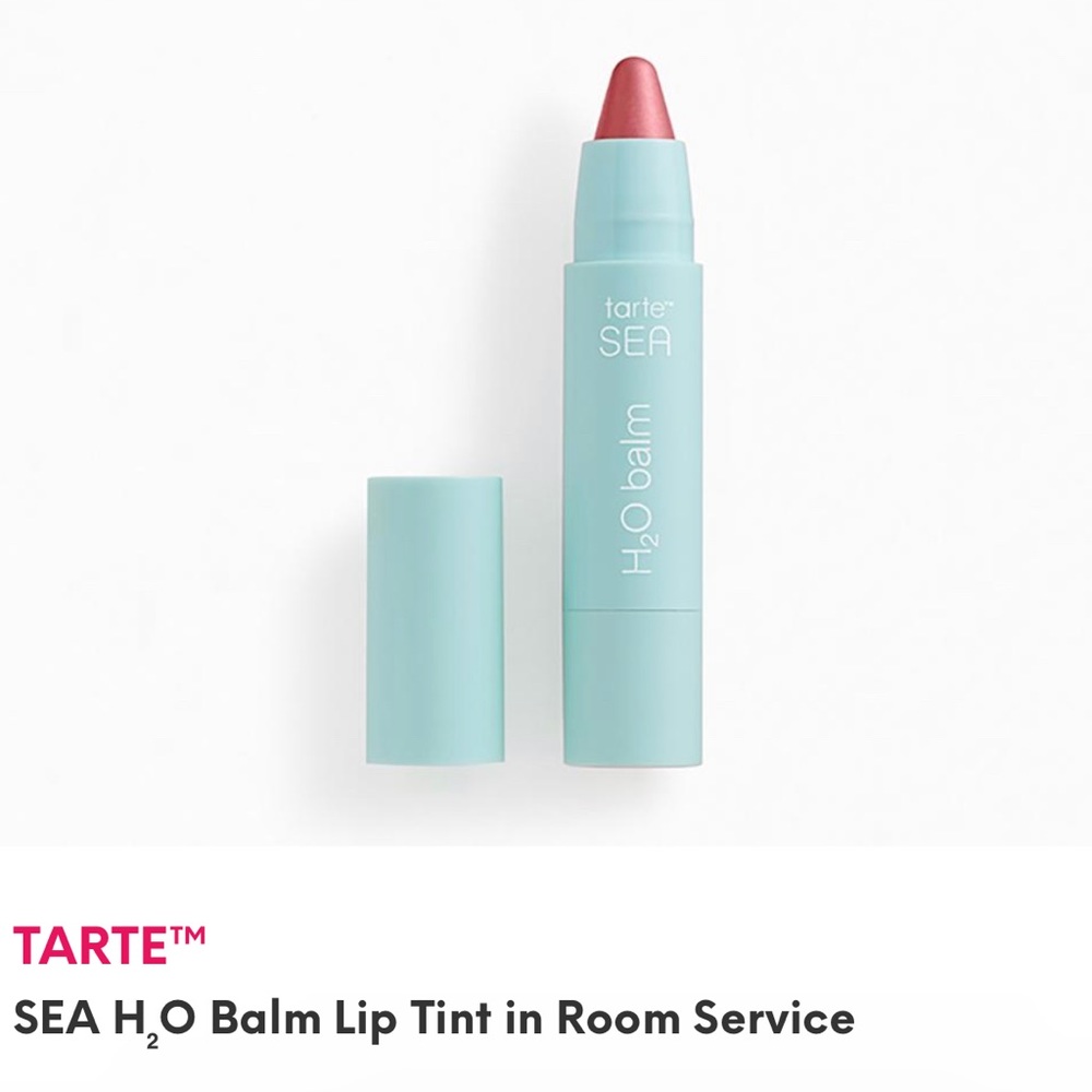 New Tarte H2O balm lip tint in Room Service